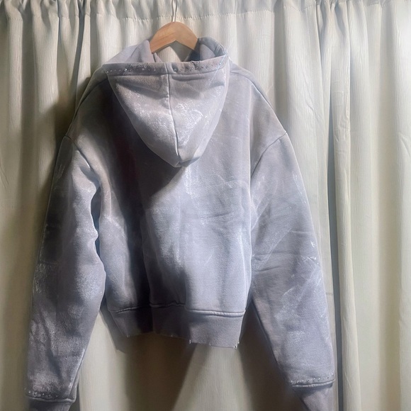 Gray Hoodie Sweatshirt